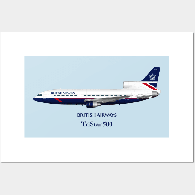 BA tristar Wall Art by SteveHClark